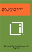 How You Can Grow Beautiful Roses