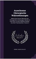 Auserlesene Chirurgische Wahrnehmungen