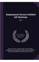 Employment Service Unfilled Job Openings