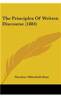 Principles Of Written Discourse (1884)