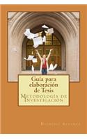 Guía para elaboración de Tesis