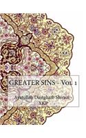 GREATER SINS - Vol 1