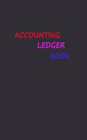 Accounting Ledger: Dark gray cover Simple Accounting Ledger for Bookkeeping 120 pages: Size = 6 x 9 inches (double-sided), perfect binding, non-perforated Cash Book, S(6 Accounting Ledger Book)