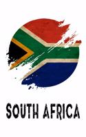 South Africa Flag Notebook