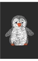 Penguin Mosaic: Blank Lined Notebook (6" x 9" - 120 pages) Animal Mosaic Themed Notebook for Daily Journal, Diary, Gift