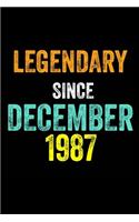 Legendary Since December 1987