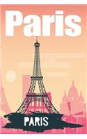 Paris Travel Notebook Journal