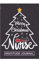 Merry Christmas Nurse - Gratitude Journal