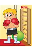 Livre de coloriage Boxe: (1 Boxe)