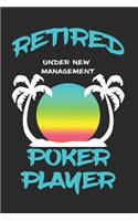 Retired Poker Player Under New Management: Funny White Elephant Gag Gifts For Coworkers Going Away, Birthday, Retirees, Friends & Family Secret Santa Gift Ideas For Coworkers Really Funny Jok