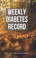 Weekly Diabetes Record