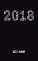 2018 Weekly Planner: Week Per Page, Blank Diary, 8.5 x 11" Calendar