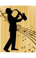 Blank Music Paper Notebook: 120 pages of music manuscript paper. Each page containing 12 staves 8.5" x 11"