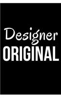 Designer Original: Blank Line Journal