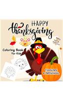 Thanksgiving Coloring Book for Toddlers