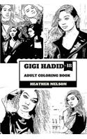 Gigi Hadid Adult Coloring Book