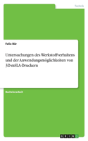 Untersuchungen des Werkstoffverhaltens und der Anwendungsmöglichkeiten von 3D-mSLA-Druckern