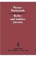 Reden Und Aufsätze 1930-1984