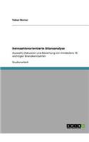 Kennzahlenorientierte Bilanzanalyse: Auswahl, Diskussion und Bewertung von mindestens 10 wichtigen Bilanzkennzahlen