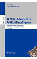 KI 2012: Advances in Artificial Intelligence