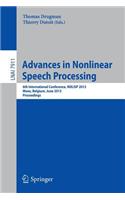 Advances in Nonlinear Speech Processing