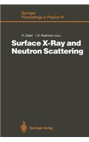 Surface X-Ray and Neutron Scattering