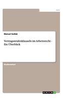 Vertragsstrafenklauseln im Arbeitsrecht