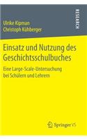 Einsatz und Nutzung des Geschichtsschulbuches
