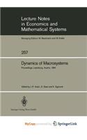 Dynamics of Macrosystems