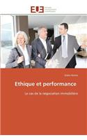Ethique et performance