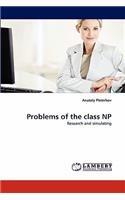 Problems of the class NP