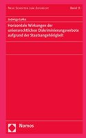 Horizontale Wirkungen Der Unionsrechtlichen Diskriminierungsverbote Aufgrund Der Staatsangehorigkeit