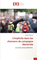 L'implicite dans les chansons de campagne électorale