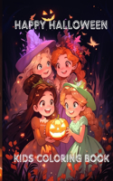 Halloween Kids Coloring Book