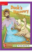 Reading Wonders Leveled Reader Duck's Discovery: Ell Unit 1 Week 1 Grade 3