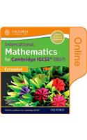 International Maths for Cambridge Igcserg