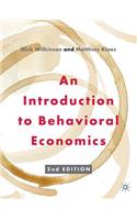 An Introduction to Behavioral Economics