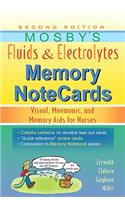 Mosby's Fluids & Electrolytes Memory NoteCards