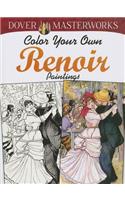 Dover Masterworks: Color Your Own Renoir Paintings