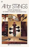 All for Strings Theory Workbook 1 Violin: Violin