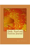 daily food and exercise journal