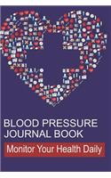 Blood Pressure Journal Book