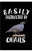 Easily Distracted By Quails: Animal Nature Collection