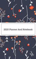 2020 Planner And Notebook: 2020 Weekly Planner Notebook With Notes, Journal Organizer, To Do List, Makes Great Productivity Gift For Busy Professionals