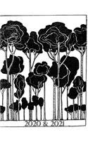 2020 & 2021: 2 Jahre-Planer -Monatsplaner für 2 Jahre - 24 Monate Kalender, 2 Jahre Terminvereinbarung, Tagebuch, Logbuch (Vol. 10)