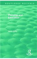 Routledge Revivals: Planning and Education (1972)