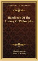 Handbook Of The History Of Philosophy