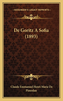 De Goritz A Sofia (1893)