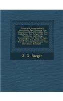Historisch-Topographisch-Statistische Beschreibung Von Mannheim: Nebst Gemalden Von Heidelberg, Der Bergstrasse, Von Weinheim, Ladenburg, Schwezingen, Und Dem Dortigen Lustgarten Von Frankenthal, Worms, Den Hardtg