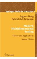 Modern Multidimensional Scaling: Theory and Applications(Springer Series in Statistics)